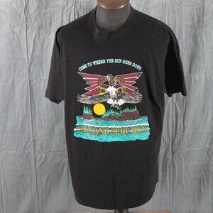 Vintage Graphic T-shirt - 1994 Surf and Sun Run - Men's 2XL